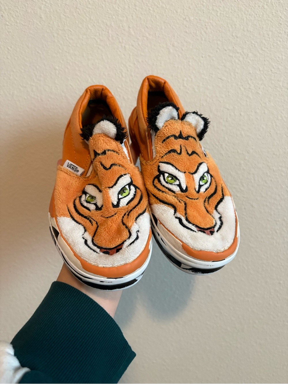 Vans Protect Tigers Kids Slip-On Sneakers